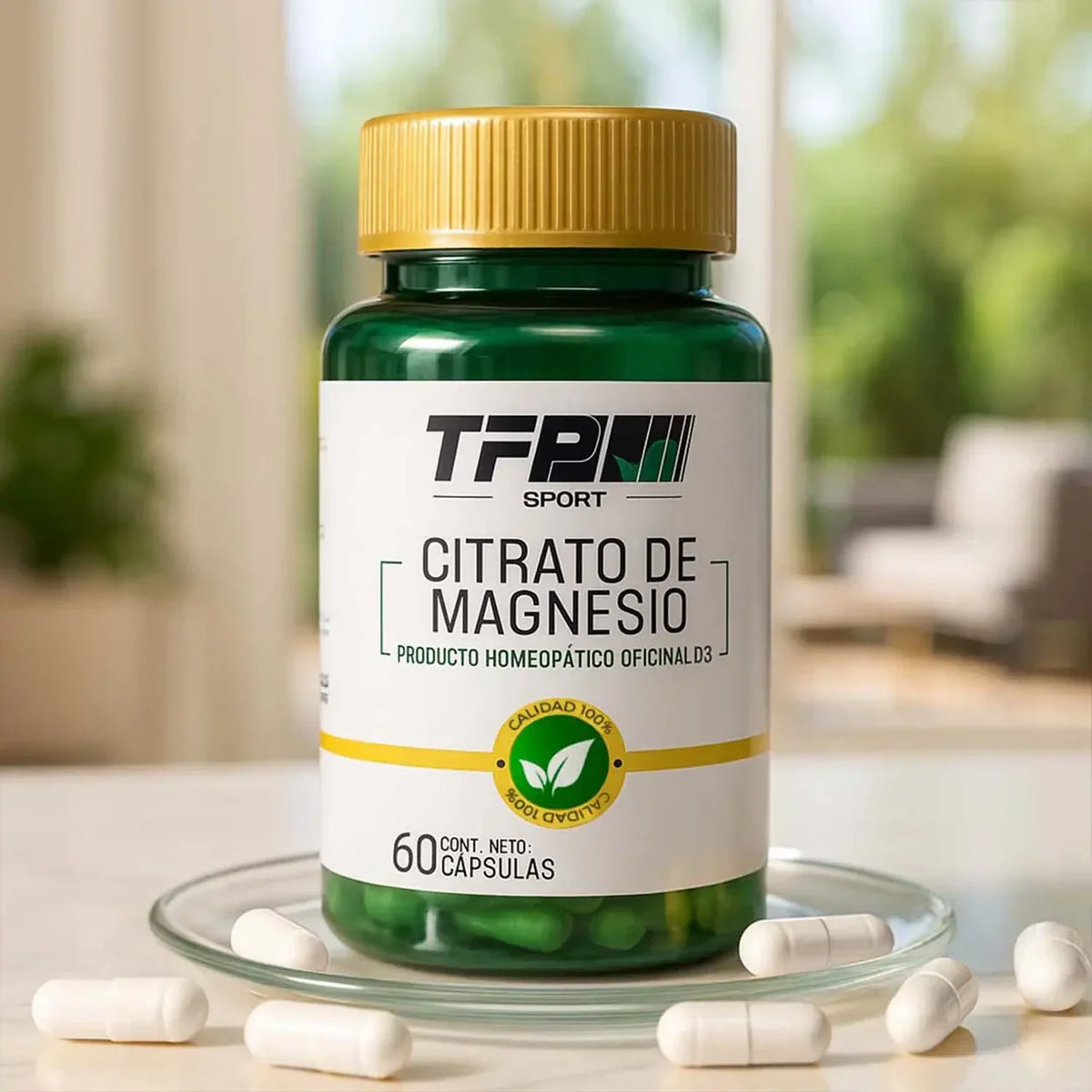Citrato de Magnesio 60 Capsulas