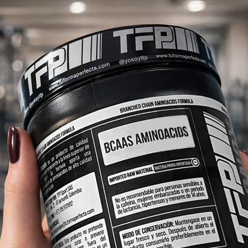 Aminoacidos TFP Trionox con BCAAS 300 Gramos (50 Servicios)